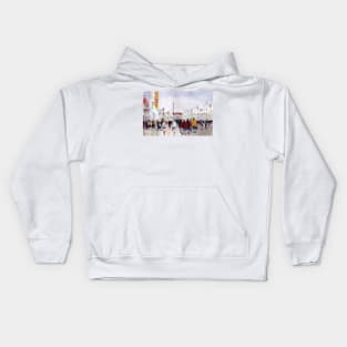 Seaside Heights - Midway - Jersey Shore Kids Hoodie